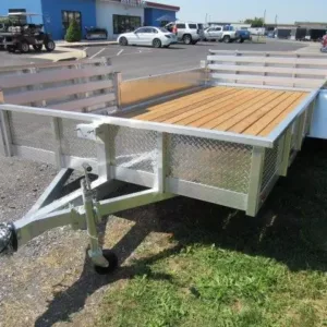 Sport Haven 7x14 Aluminum Utility Trailer (PET-UTL-0018), 2990 lbs GVWR