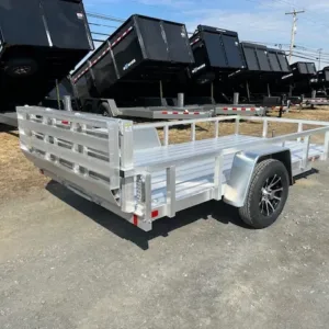 Sport Haven 6x12 Aluminum Utility Trailer, 2990 lbs GVWR