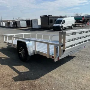 Sport Haven 6x12 Aluminum Utility Trailer, 2990 lbs GVWR