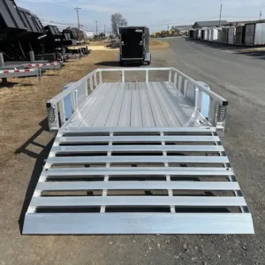 Sport Haven 6x12 Aluminum Utility Trailer, 2990 lbs GVWR