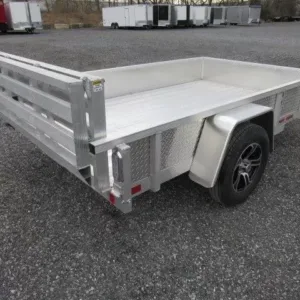 Sport Haven 6x10 Aluminum Utility Trailer – Deluxe Package, 2990 lbs GVWR