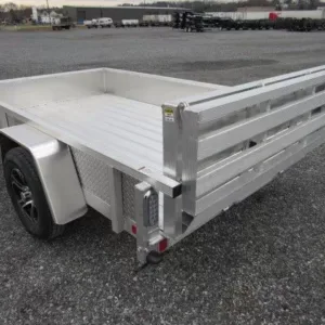 Sport Haven 6x10 Aluminum Utility Trailer – Deluxe Package, 2990 lbs GVWR
